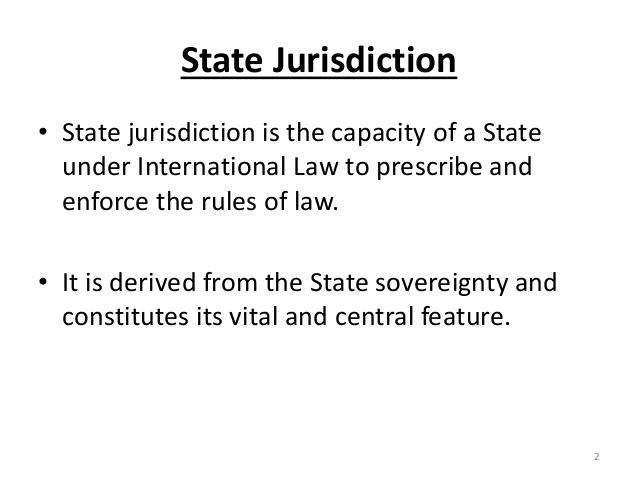 Key Areas Where State and Federal Jurisdiction Intersect