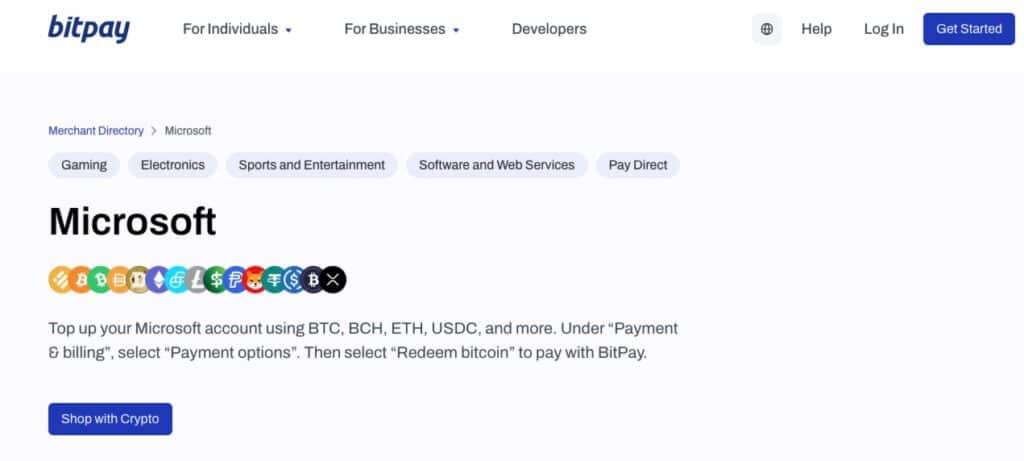 Major Brands Accepting Crypto Payments in 2025