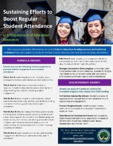 Key Changes Impacting Truancy Definitions and Reporting Requirements