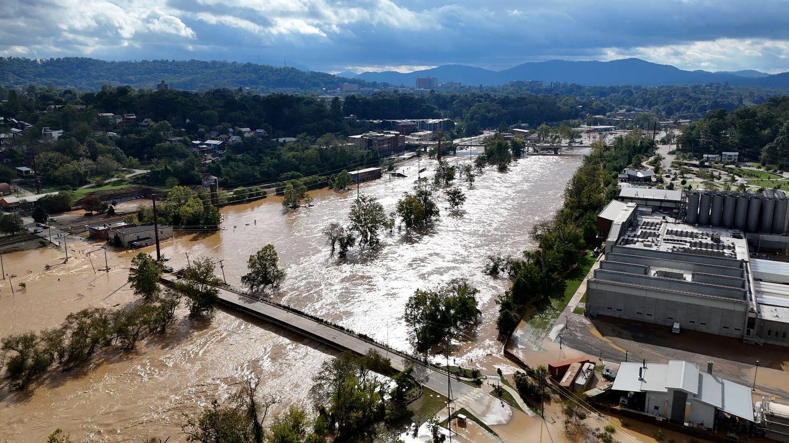 Drone Perspectives Reveal the Scale of Historic Flooding