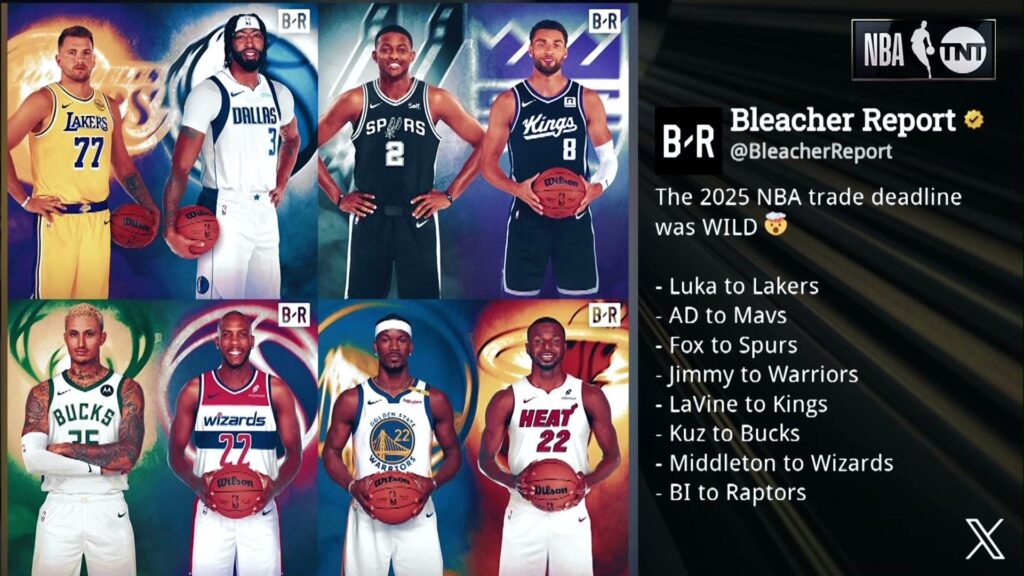 NBA Trade Deadline 2025: Biggest Winners and Surprises