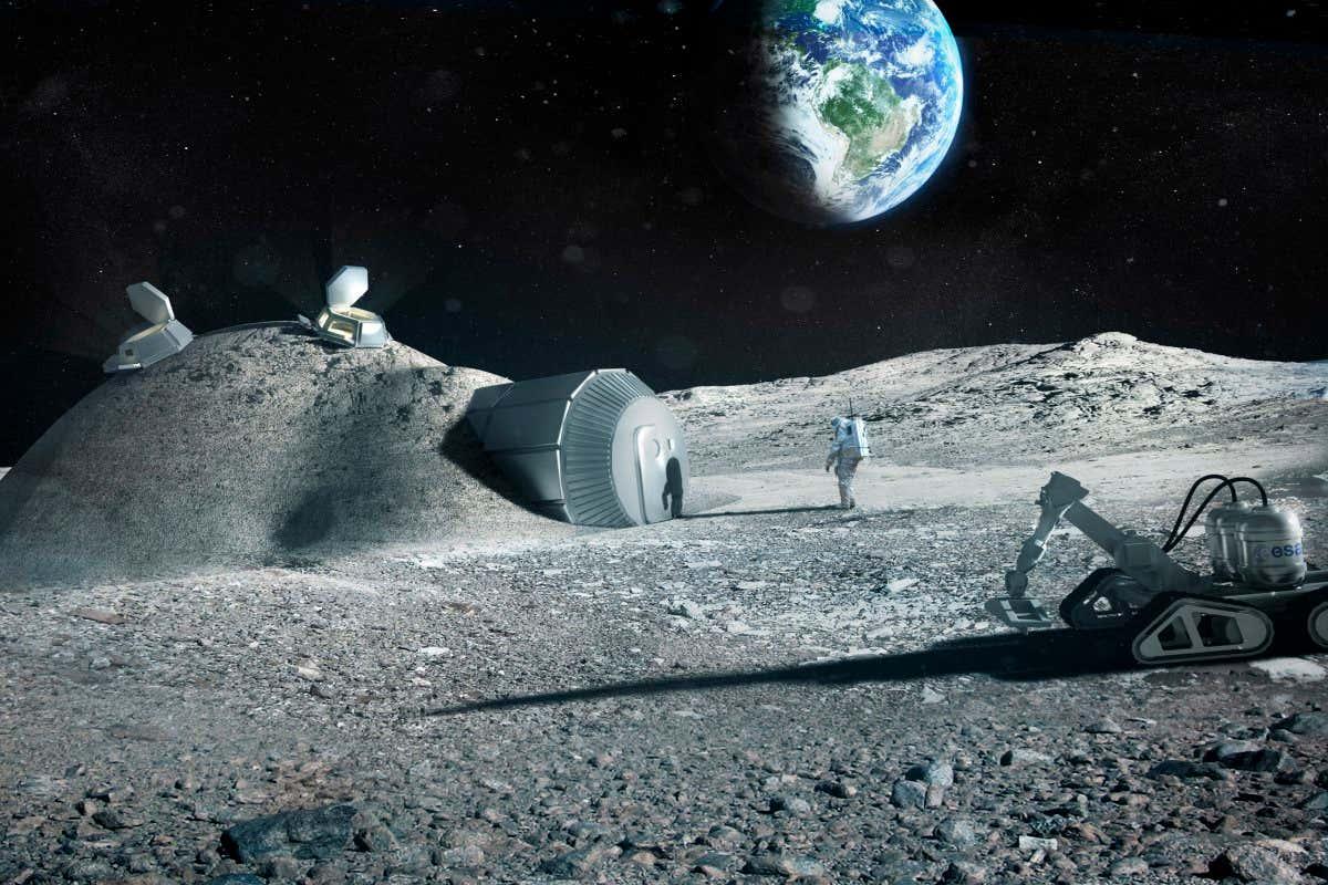 Space Agency Unveils Plan for Permanent Lunar Base