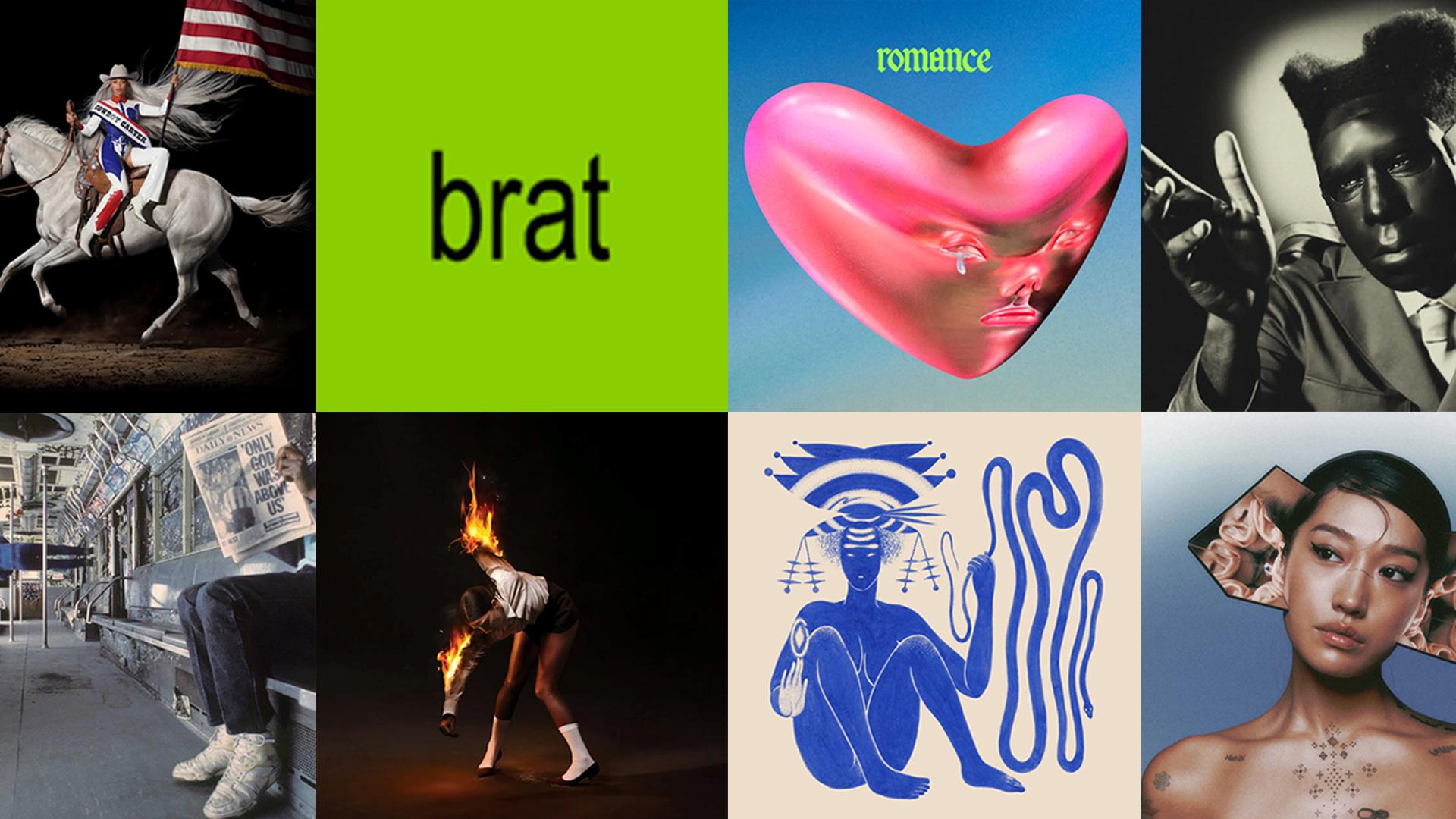 Exploring Symbolism Behind the Year's Top Album Covers