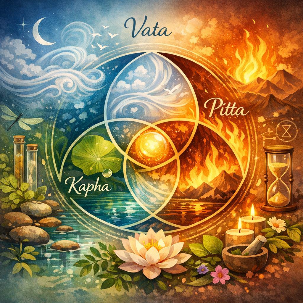 Understanding the 3 Doshas: Vata, Pitta, and Kapha
