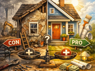 Pros and Cons of Buying a “Fixer-Upper”