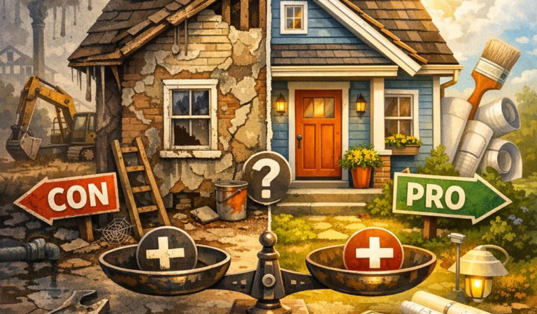 Pros and Cons of Buying a “Fixer-Upper”