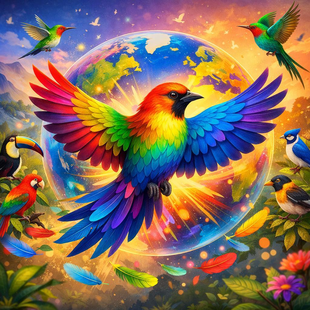 The Most Colorful Birds in the World