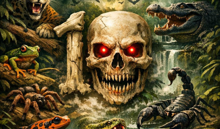 Top 10 Most Dangerous Animals in the Amazon Rainforest