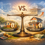 Ground Floor vs. Second Story Extensions: Cost Comparison