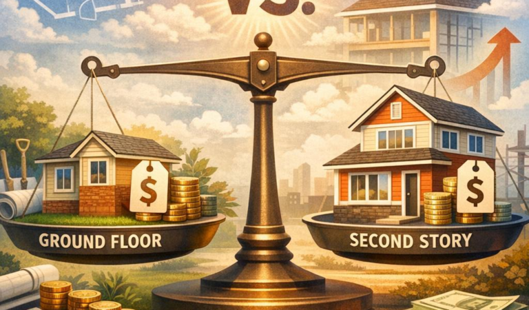 Ground Floor vs. Second Story Extensions: Cost Comparison