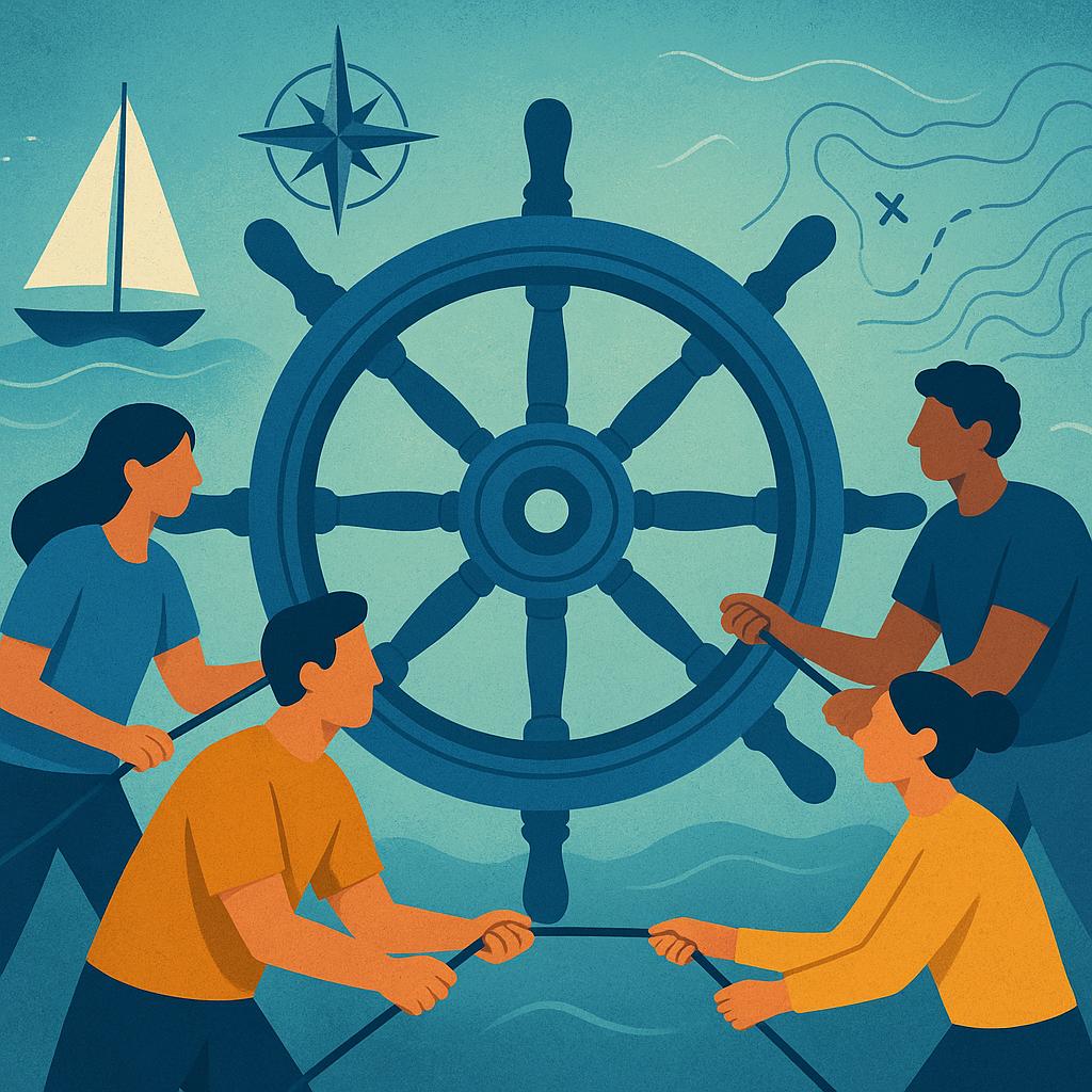 Harnessing Teamwork through Collaborative Nautical Games