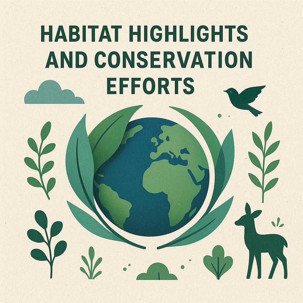 Habitat Highlights and Conservation Efforts