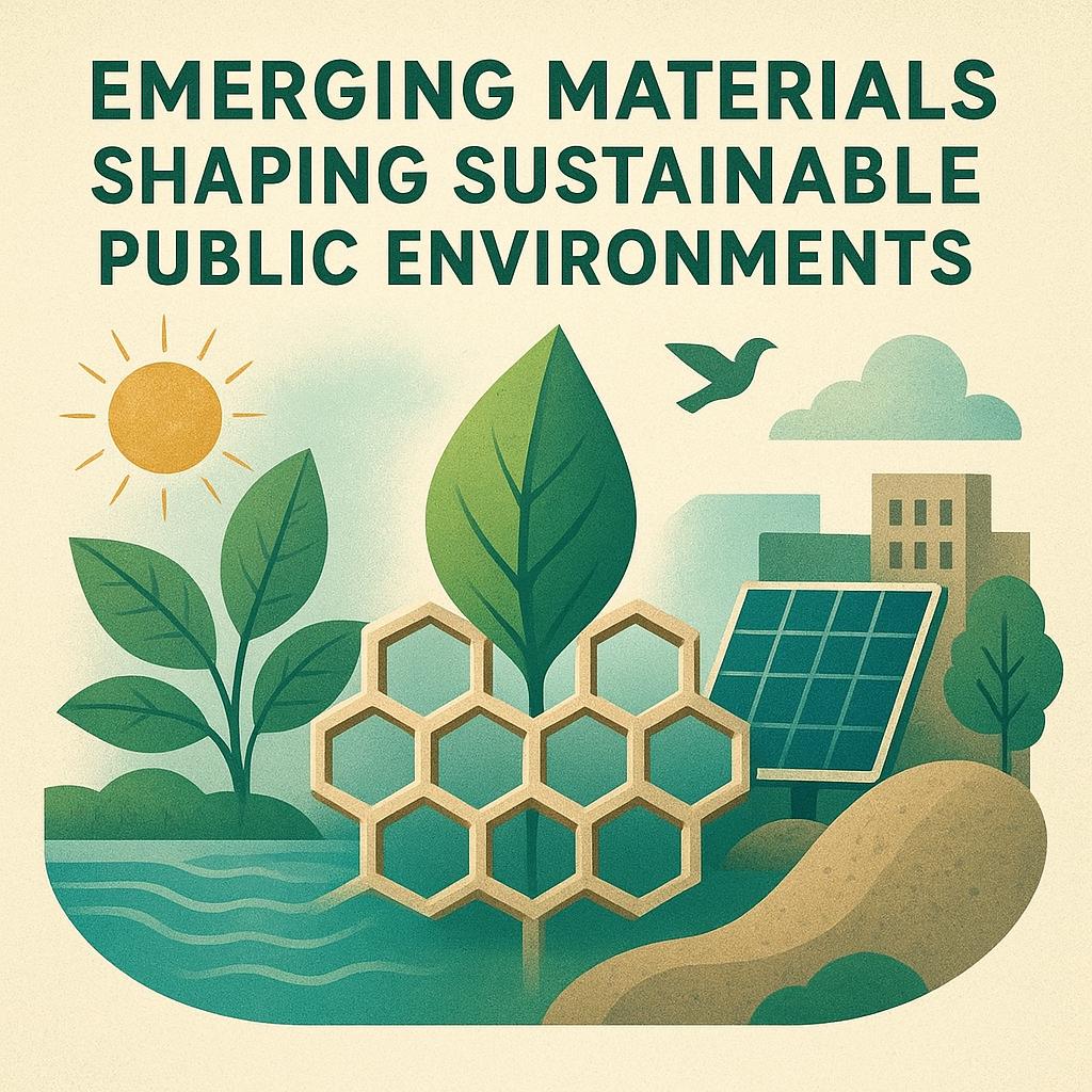 Emerging Materials Shaping Sustainable Public Environments