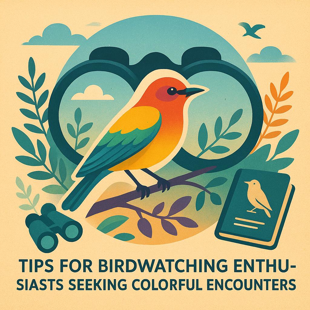 Tips for Birdwatching Enthusiasts Seeking Colorful Encounters