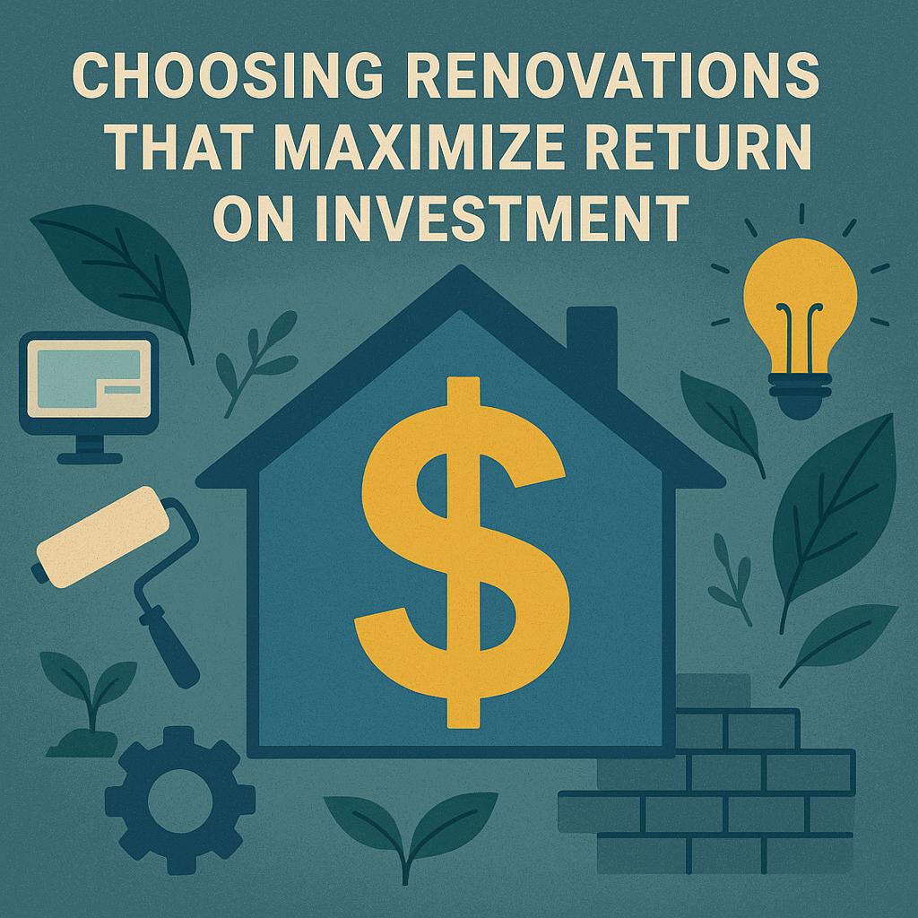 Choosing Renovations That Maximize Return on Investment
