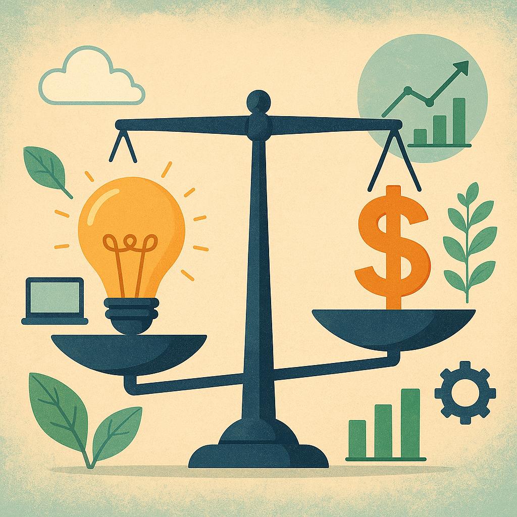 Balancing Innovation Costs with Long-Term Economic Benefits