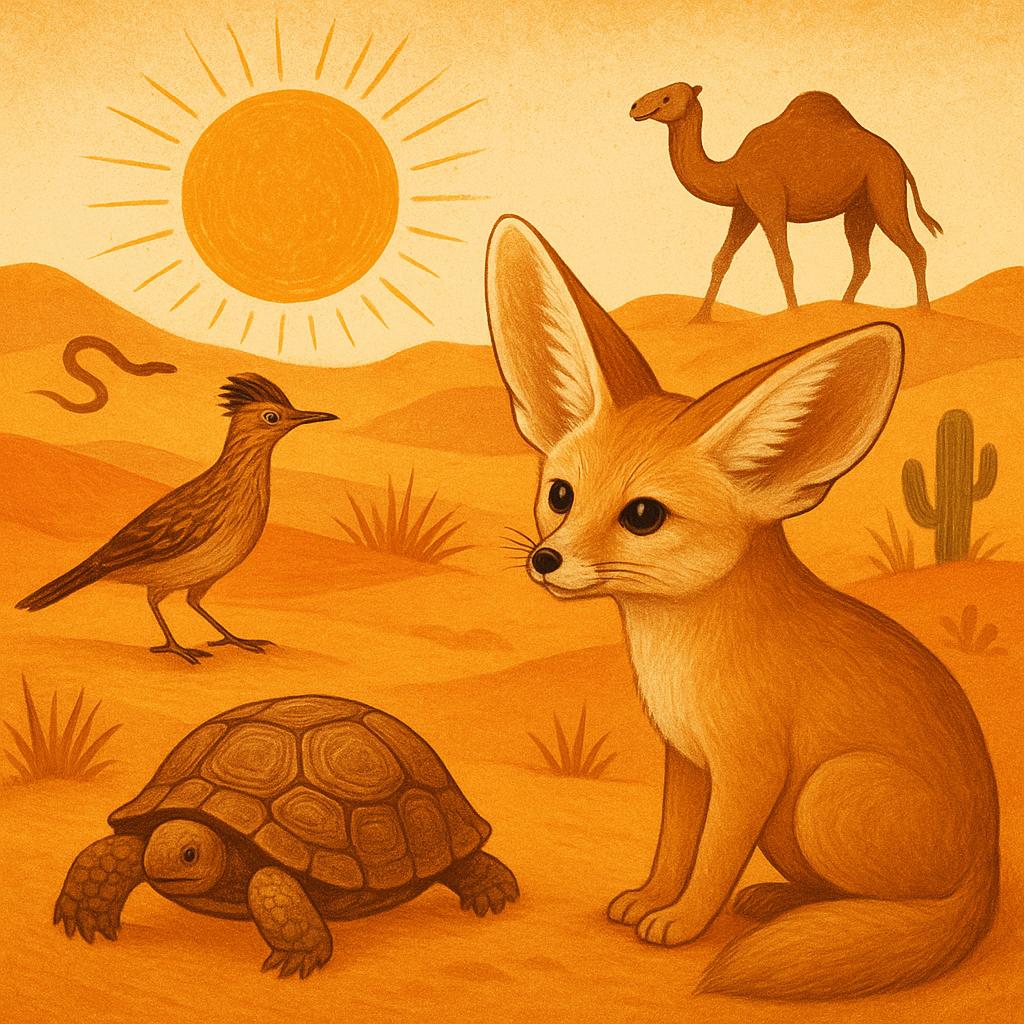 Animals Thriving in Scorching Deserts Unveiling Their Survival Secrets