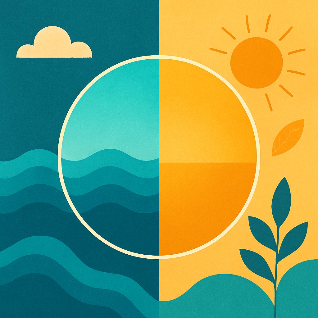 Color Palettes That Complement the Sea and Sun