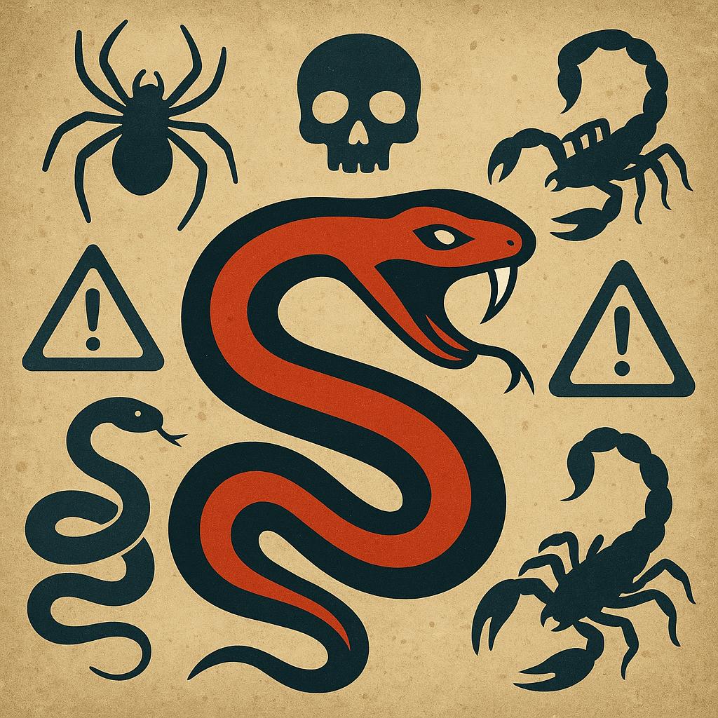 Venomous Creatures and the Risks They Pose