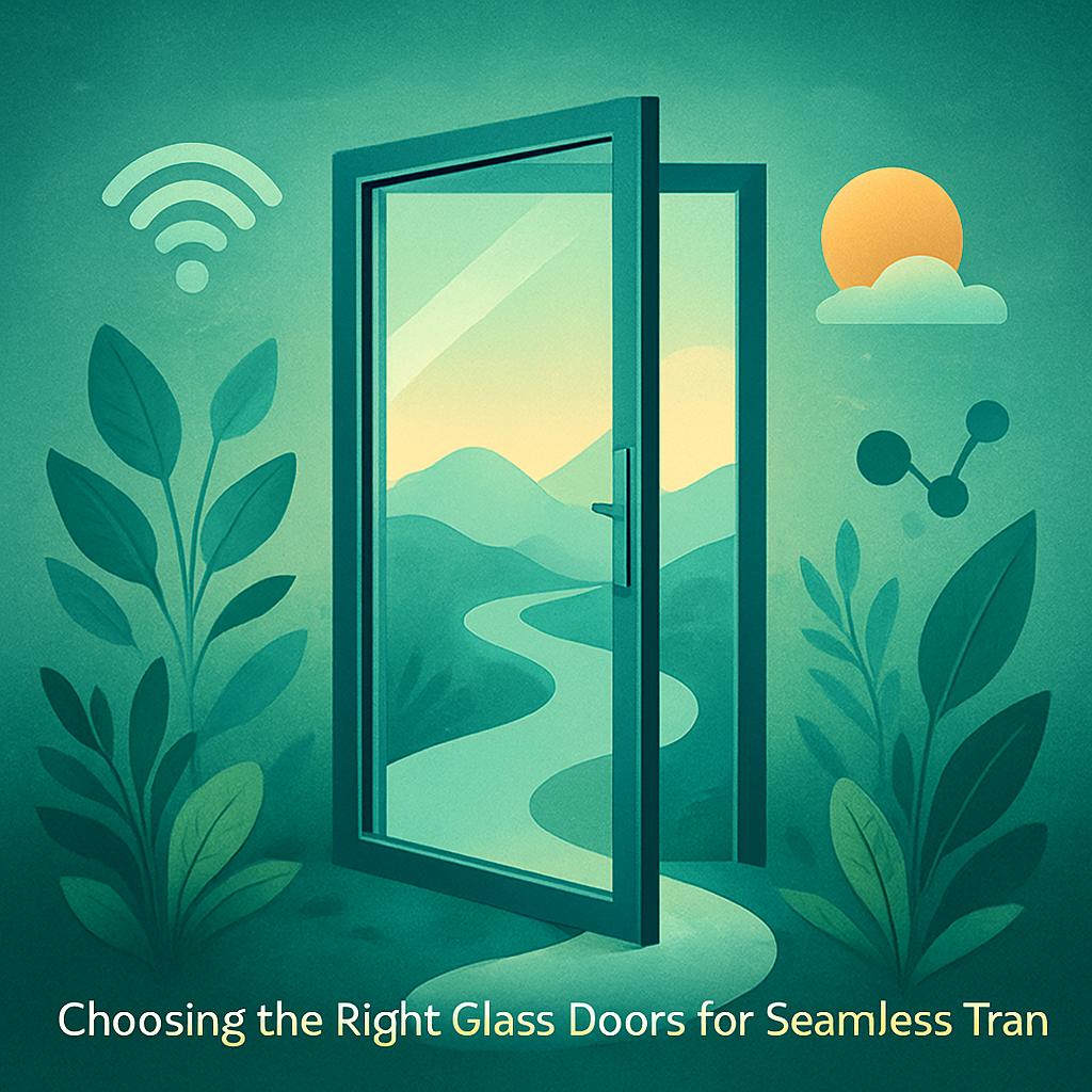 Choosing the Right Glass Doors for Seamless Transition