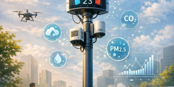 Smart Sensors: Monitoring Air Quality via Street Poles
