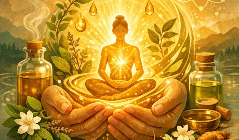 The Benefits of Abhyanga (Self-Massage) with Herbal Oils