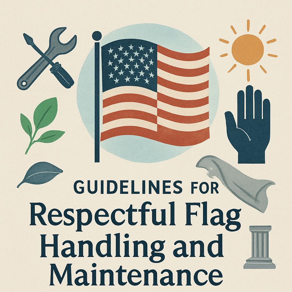 Guidelines for Respectful Flag Handling and Maintenance