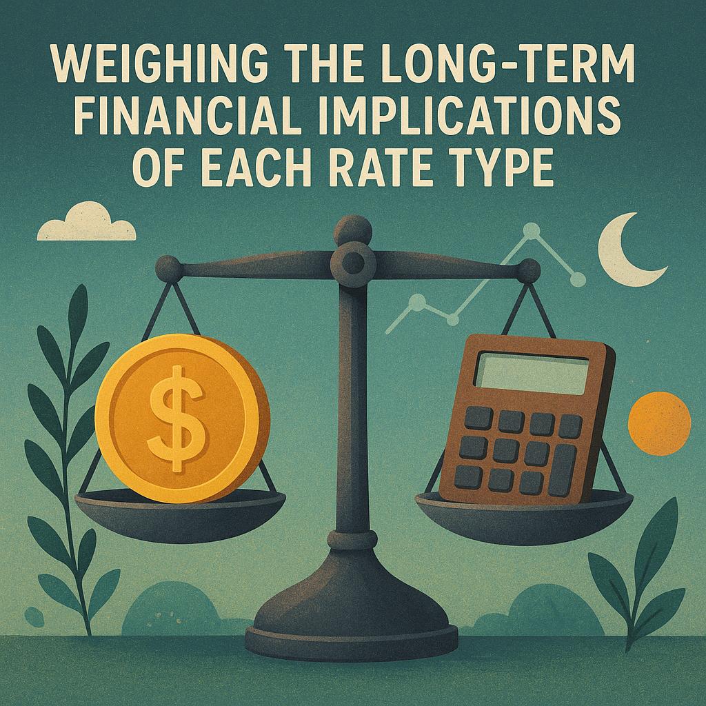 Weighing the Long-Term Financial Implications of Each Rate Type