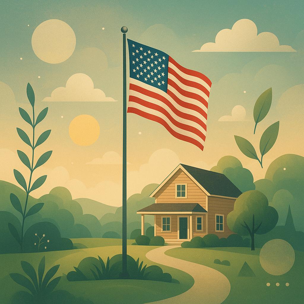 The Timeless Appeal of Flagpoles in Residential Landscaping