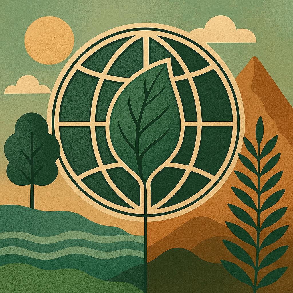 Blending Natural Elements with Structural Features for Visual Harmony