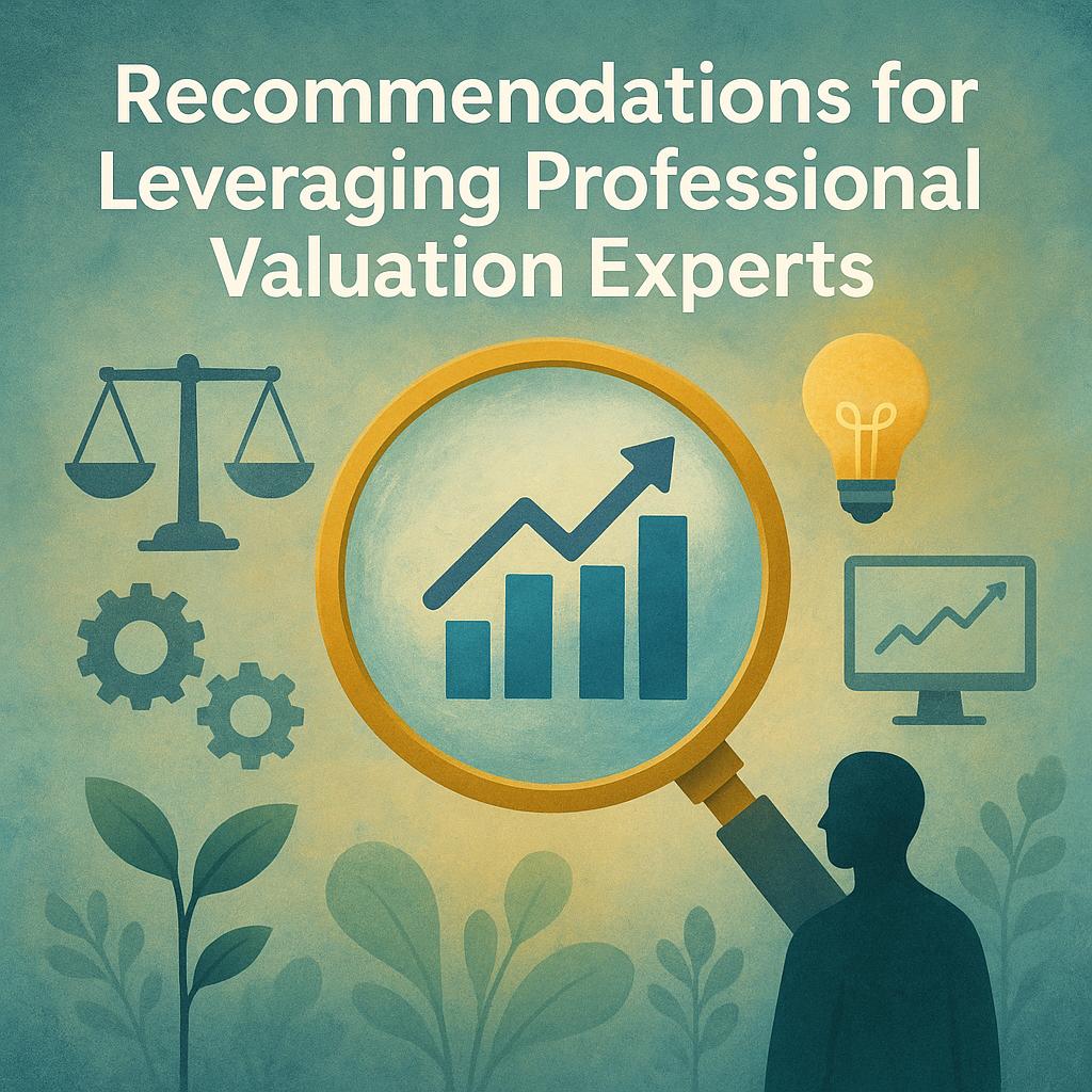Recommendations for Leveraging Professional Valuation Experts